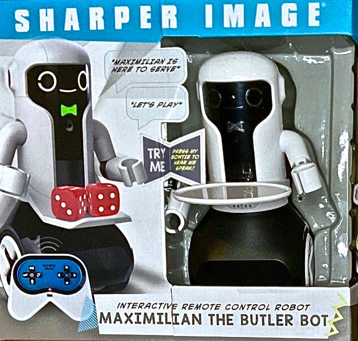 Sharper image maximilian sales robot