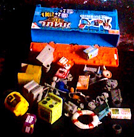 Junkbots dumpster contents