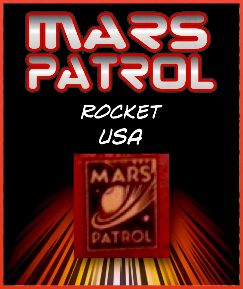 Rocket USA tin toys