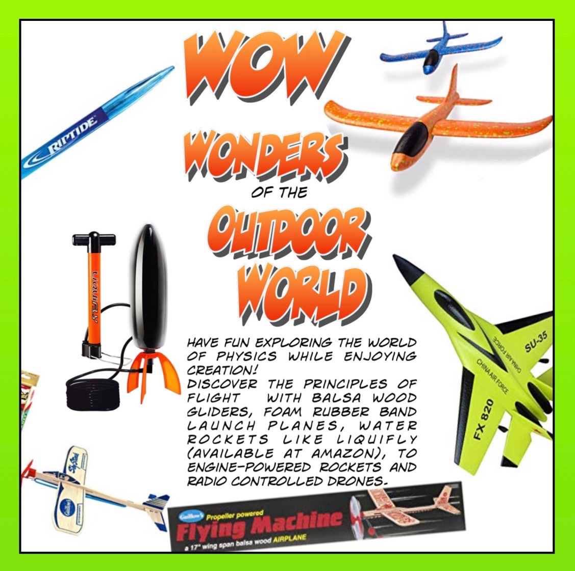gliders and rockets